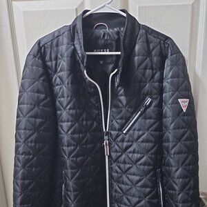 Mens Guess Bomber Jacket XXl